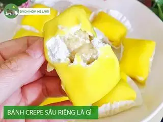 Hình ảnh Bánh crep sầu riêng