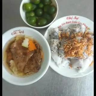 Hình ảnh Bánh cuốn chả nướng