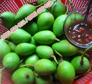 Hình ảnh Xoài Non Cát Chu nguyên vỏ 500gr
