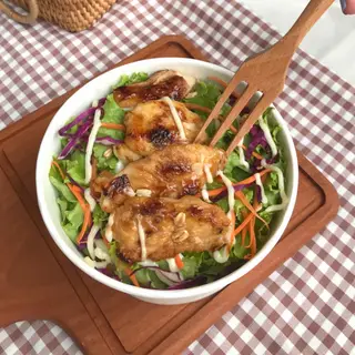 Hình ảnh Salad Gà Xốt Teriyaki
