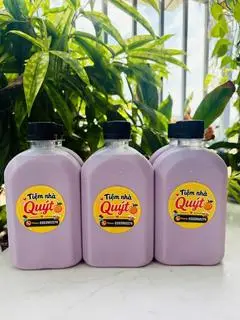 Hình ảnh Trà sữa chai khoai môn
