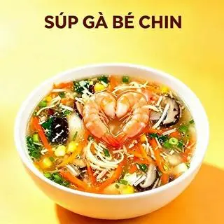 Hình ảnh Súp Gà Nấm+ Tôm