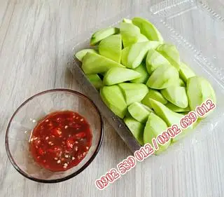 Hình ảnh Xoài Non Cát Chu cắt sẵn 430gr