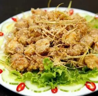 Hình ảnh Sụn gà rang muối