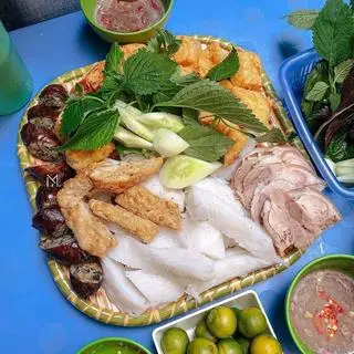 Hình ảnh Bún đậu dồi chả cốm