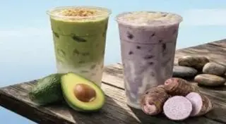 Hình ảnh Sữa Dừa Sốt Khoai Môn Size M 500ml