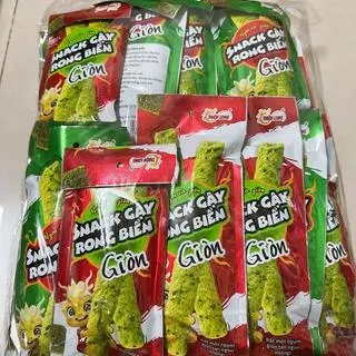 Hình ảnh 2 Gói Snack Gậy Rong Biển Giòn( gói 5-6 cái)