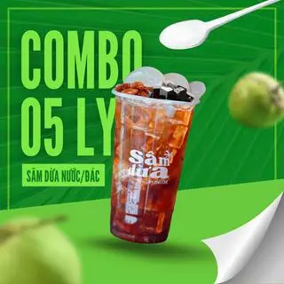 Hình ảnh 5 ly sâm dừa đác/dừa nước giảm 10k