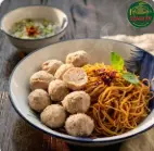 Hình ảnh (BF) Hủ tiếu khô bò viên sa tế tôm L (L)