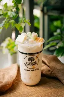 Hình ảnh Trà gạo nhật đặc biệt full topping (L)