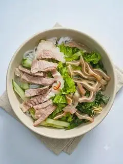 Hình ảnh Bún mắm nêm Thịt luộc - Tai heo