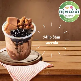 Hình ảnh Milo dầm trân châu đường đen sốt socola