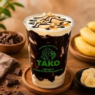 Hình ảnh Sữa chuối socola giòn