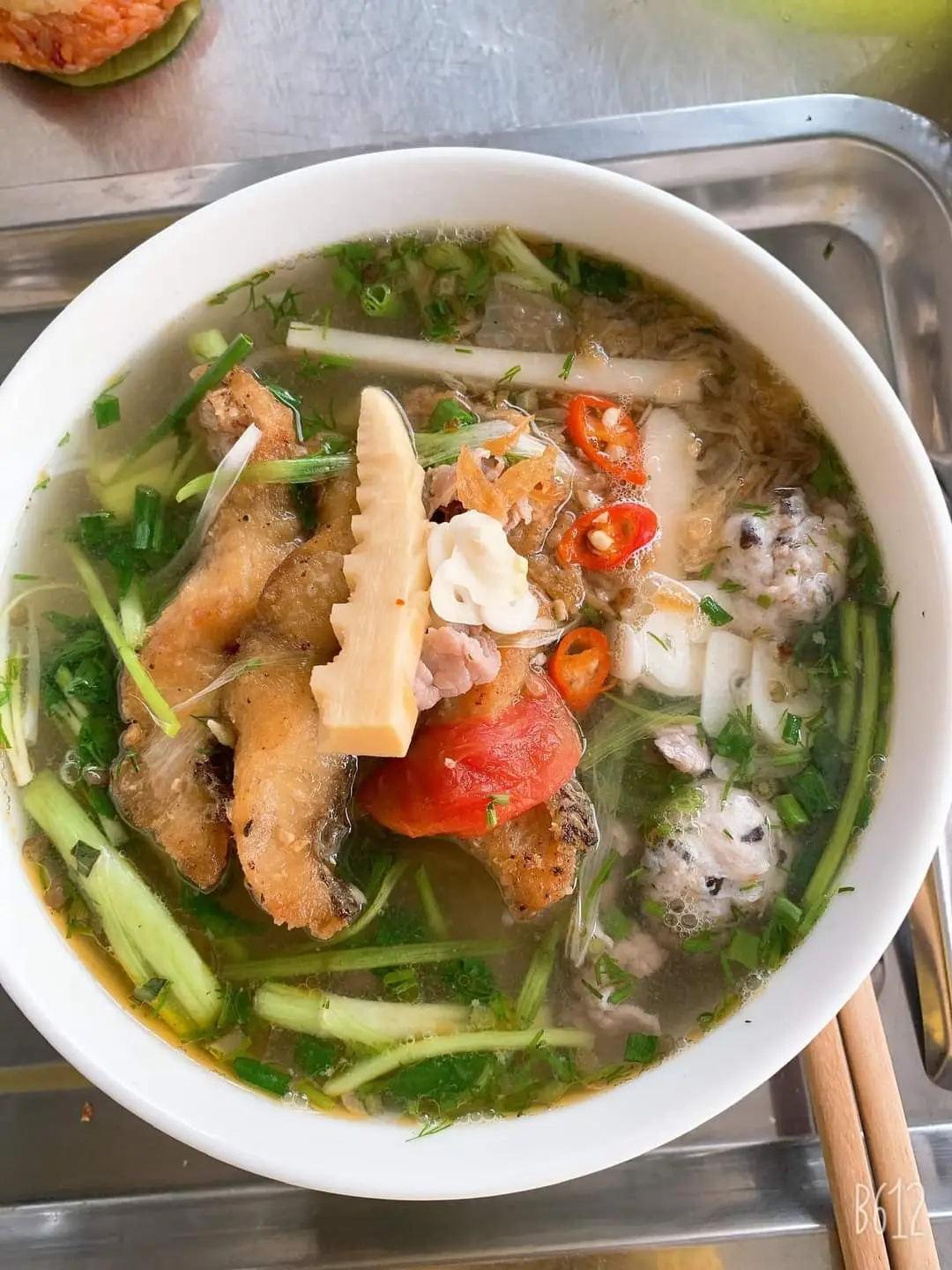 Hình ảnh bún cá mọc