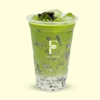 Hình ảnh Matcha Cascara Đậu Đỏ 