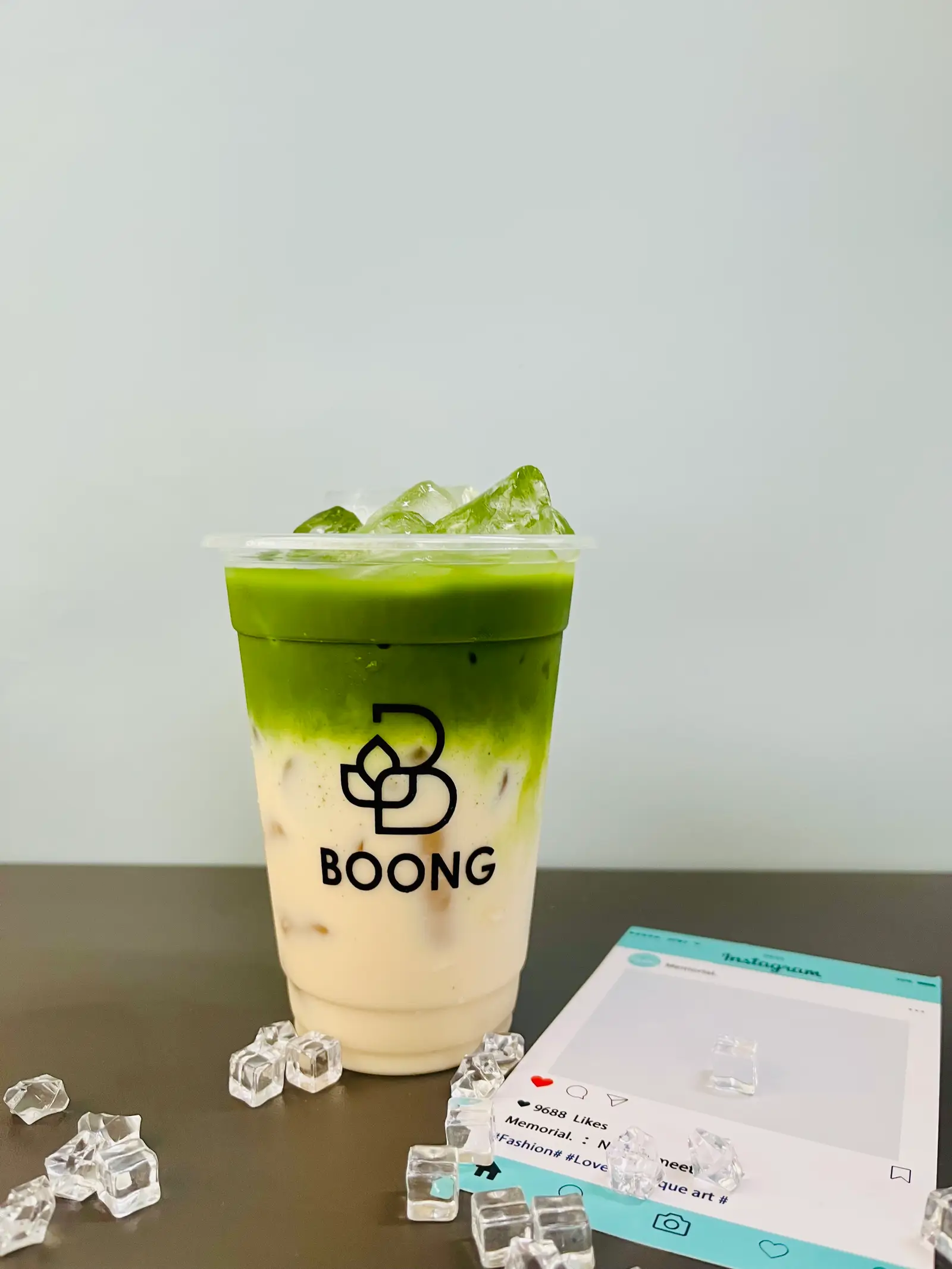 Hình ảnh Matcha sữa gấu