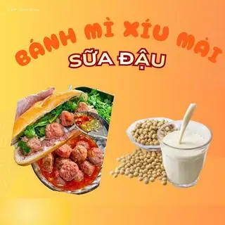 Hình ảnh COMBO Bánh mì xíu mại + sữa đậu
