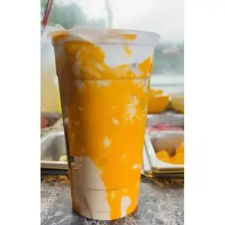 Hình ảnh Trà sữa sốt kem phô mai - trân châu 