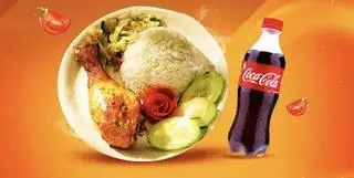 Hình ảnh Combo cơm gà sốt chua ngọt tặng CoCa 
