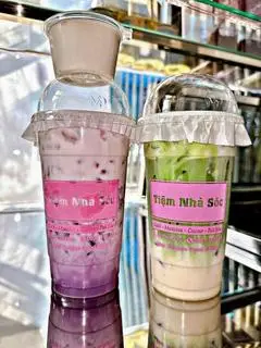 Hình ảnh Matcha khoai môn sữa gấu