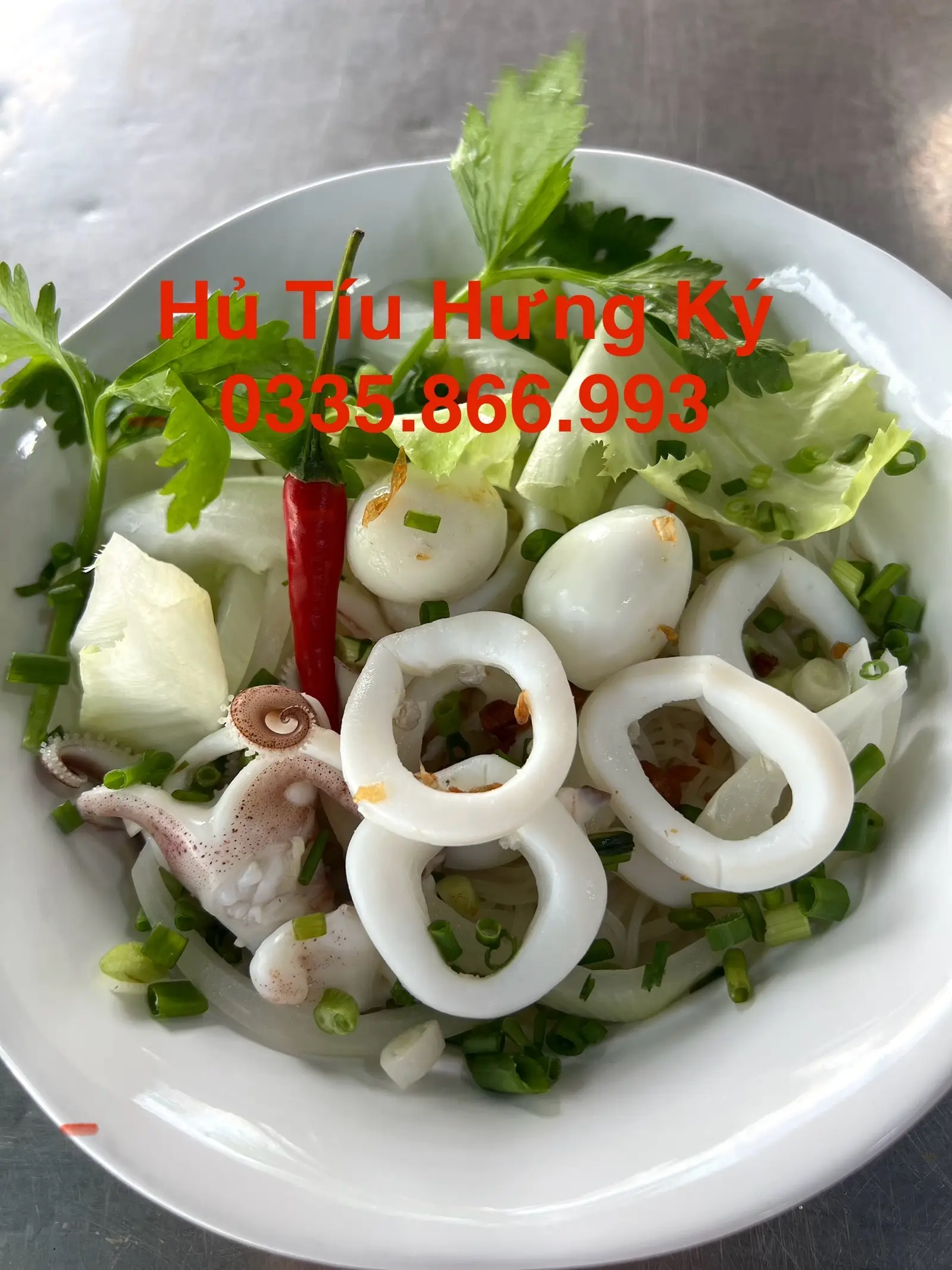 Hình ảnh Hủ Tíu Mực Trứng 