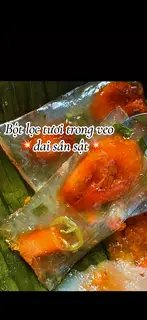 Hình ảnh Bánh lọc tôm thịt gói lá - 10 cái sống ( tặng mắm ớt)