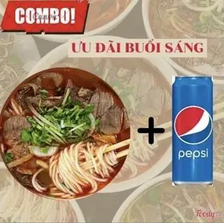 Hình ảnh Ưu đãi buổi sáng đặc biệt (Bún bò đặc biệt - pepsi)