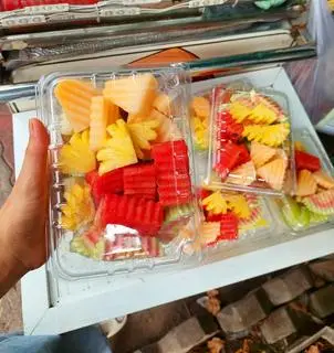 Hình ảnh Trái cây thập cẩm hộp 600gr