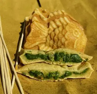 Hình ảnh Bánh cá matcha