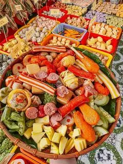 Hình ảnh Combo chà bá 25 món kèm rau