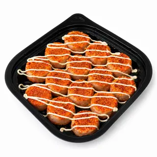 Hình ảnh Bánh tráng cuộn xúc xích lắc phô mai