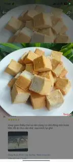 Hình ảnh Mì trộn đậu hũ vuông