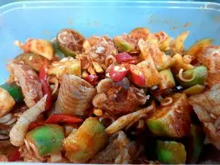 Hình ảnh chân gà rút xương sốt thái
