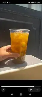 Hình ảnh hồng trà sốt tắc 