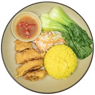 Hình ảnh Cơm gà mắm tỏi
