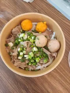 Hình ảnh Bún bò + 2 loại  mọc