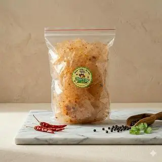 Hình ảnh Bánh tráng bò tỏi cay nhà làm (50g)