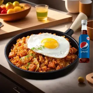 Hình ảnh Combo 1 ( 1 cơm chảo+ pepsi)