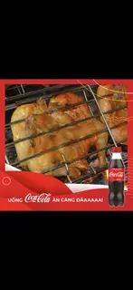 Hình ảnh gà nướng 1/2 con