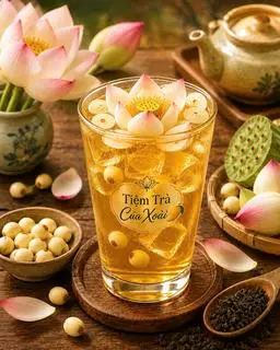 Hình ảnh trà sen vàng