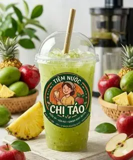 Hình ảnh  Nước ép Cóc Thơm Táo
