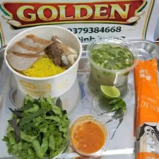 Hình ảnh Mì Golden sườn bò chả cá