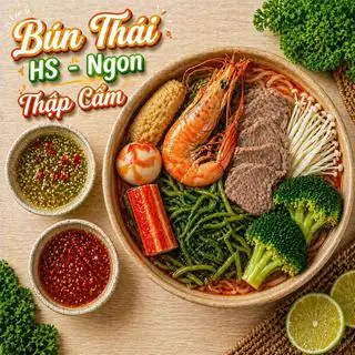 Hình ảnh 1 bún Thái hải sản - 1 bún thập cẩm