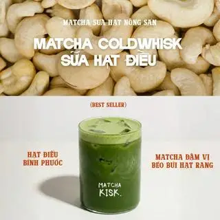 Hình ảnh Matcha ColdWhisk Sữa Hạt Điều 500ml
