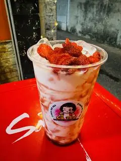 Hình ảnh Sữa chua dâu tây