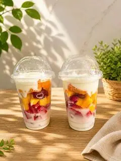 Hình ảnh Sữa chua dầm hoa quả