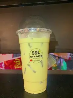 Hình ảnh Trà sữa Thái xanh