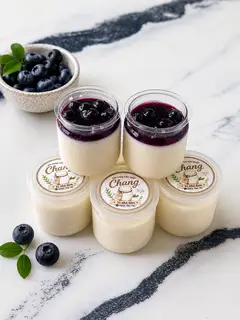 Hình ảnh Sữa chua mix việt quất