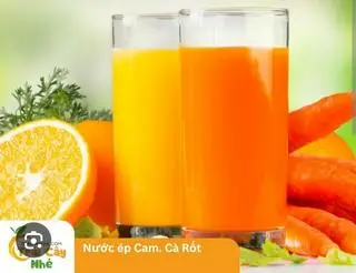 Hình ảnh nước ép cam cà rốt 