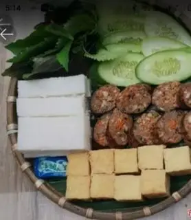 Hình ảnh BÚN + ĐẬU + DỒI SỤN